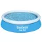 Bestway Fast Set kék kerek felfújható medence 183 x 51 cm