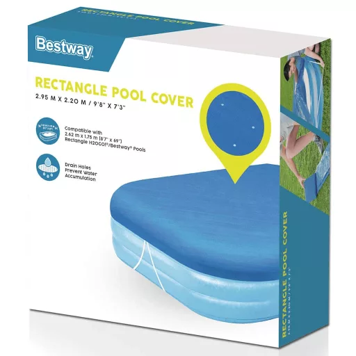 Bestway Flowclear medencetakaró 262 x 175 x 51 cm