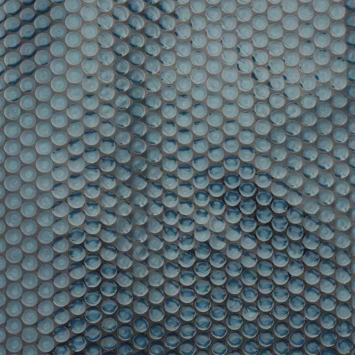 Fekete és kék napelemes lebegő PE medencefólia 600 x 400 cm