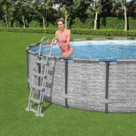 Bestway Flowclear 4-fokos biztonsági létra 122 cm