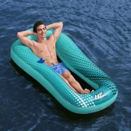   Bestway Hydro Force Sol Venture kék hálós úszó nyugágy 188 x 109 cm