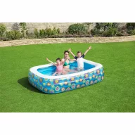 Bestway felfújható gyerekmedence kék 229x152x56 cm