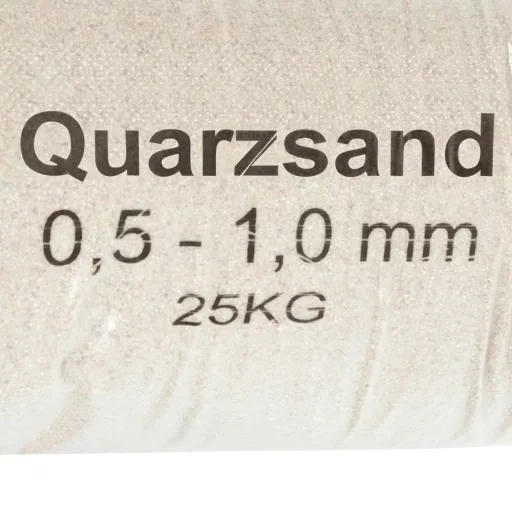 Szűrőhomok 25 kg 0,5-1,0 mm