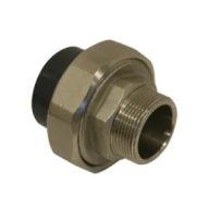   PVC HOLLANDI KÜLSŐ MENETTEL, BRONZ + PVC RAGASZTHATÓ ÖSSZEKÖTŐ PERSELY (HŐCSERÉLŐHÖZ) - PN 16