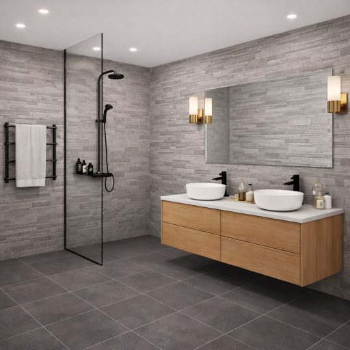 Navarti Keon Relieve Gris Dekor falicsempe 20x60