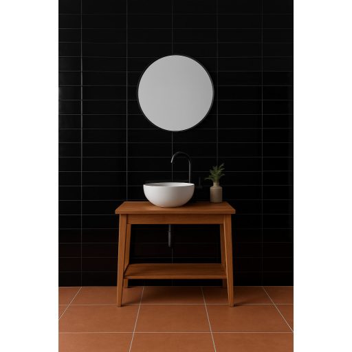 Cologrloss negro  25x75