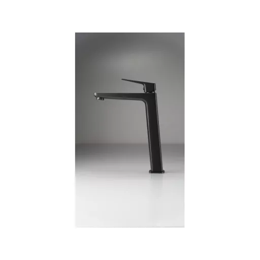 Blur magasított mosdó csaptelep, fekete