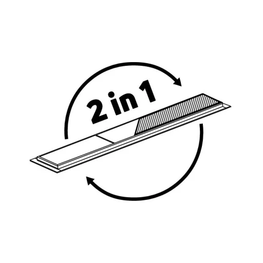 Megfordítható padlóösszefolyó 70 cm