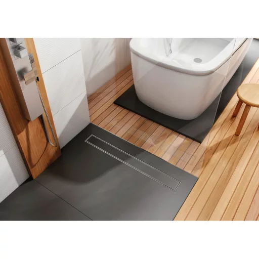 Alacsony padlóösszefolyó burkolható 100 cm 