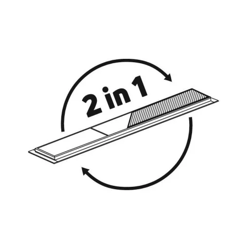 Megfordítható padlóösszefolyó 100 cm