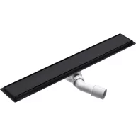 Megfordítható padlóösszefolyó 70 cm nero