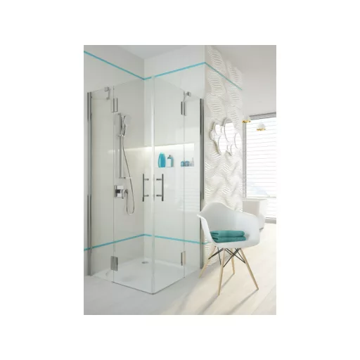 Abelia szögletes zuhanykabin 2 ajtós 80 