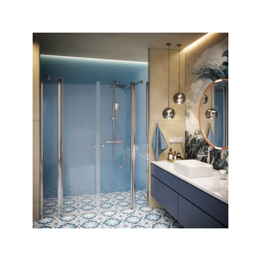 Kerria Plus króm zuhanyajtó 90-nyíló