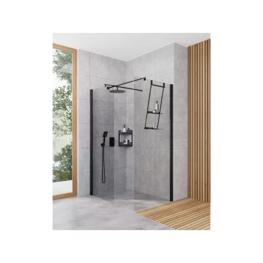 Kerria Plus NERO zuhanyfal 100