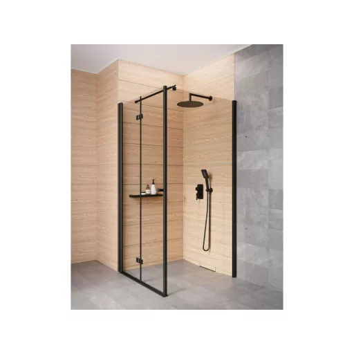 Kerria Plus NERO zuhanyfal 90