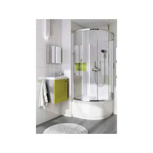 Funkia íves zuhanykabin 80
