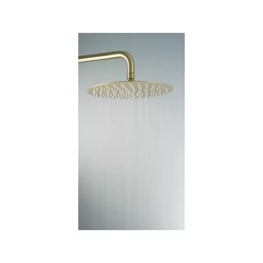 Arnika zuhanyszett csapteleppel szálcsiszolt arany