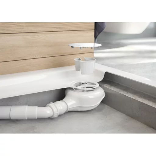 EASY CLEAN zuhanytálca szifon 90