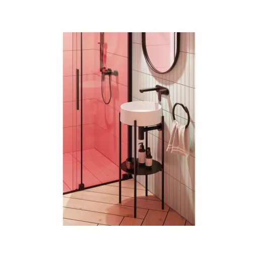 Mosdó szifon fekete