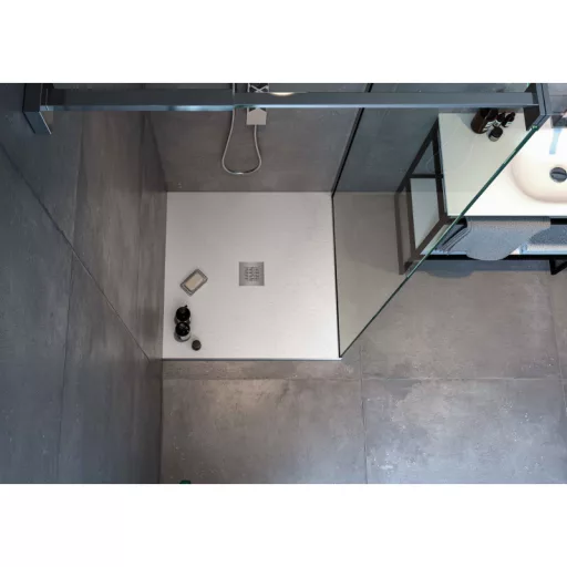 Smart Slate Nieve zuhanytálca 80x80