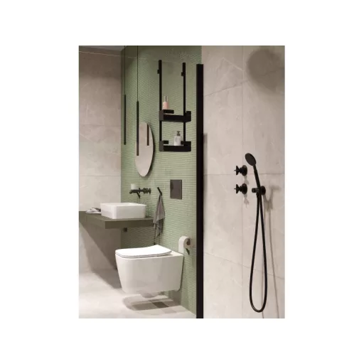 Temisto NERO zuhanyfej