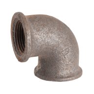 Fekete könyök 90° 5/4” BB