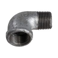 Horganyzott könyök 90° 3/8” KB