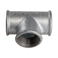 Horganyzott egál T-idom 5/4”