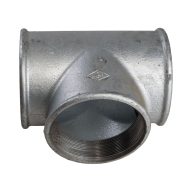 Horganyzott egál T-idom 4”