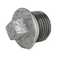 Horganyzott végdugó 3/4”