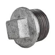 Horganyzott végdugó 5/4”