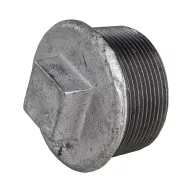 Horganyzott végdugó 6/4”