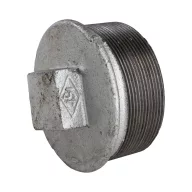 Horganyzott végdugó 2.5” (2 1/2”)