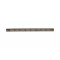 AERECO AEA standard esővédő, nyílászáróba, külső oldali, rovarráccsal, tölgy, 10mm