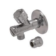 ALBERTONI szűrős sarokszelep, 1/2”x3/8”