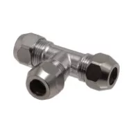 ALBERTONI tömszelencés T-idom d10 (3/8")