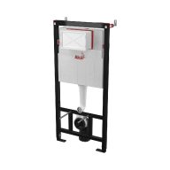   ALCADRAIN AM101/1120 Sádromodul WC szerelőelem, tartállyal, szerelt falhoz