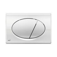   ALCADRAIN M71 nyomólap, beépíthető tartályhoz, 2 vízmennyiségű, fényes króm