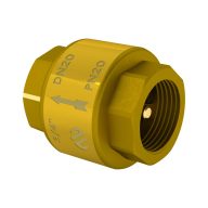   ARCO Vitaq visszacsapó szelep, fém szeleptányérral, zajmentes, 3/4”BB