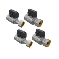   ARCO Sena hollandis kazánbekötő csomag, egyenes (2xARC_150853 + 2xARC_150854)