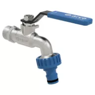   ARCO Jardin kerti csap, gyorscsatlakozóval, kék/fekete karral, 3/4"-3/4"KK