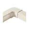 ARTIPLASTIC 06 lapos függőleges könyök, 90°, klímacsatornához, fehér, 60x45mm