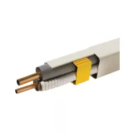   ARTIPLASTIC 06 klímacsatorna, fóliázott, fehér, 60x45mm (2m/szál)
