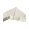 ARTIPLASTIC 06 belső sarok, állítható, 80-105°, klímacsatornához, fehér, 60x45mm