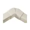 ARTIPLASTIC 06 külső sarok, állítható, 65-130°, klímacsatornához, fehér, 60x45mm