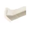 ARTIPLASTIC 09 fal áttörés takaró, hosszított, klímacsatornához, fehér, 90x65mm