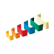   ARTIPLASTIC 12 belső rögzítő elem, bepattintható, klímacsatornához, zöld, 110x75mm