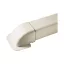 ARTIPLASTIC 12 talpas végelem, klímacsatornához, fehér, 110x75mm
