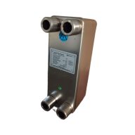   CONCEPT 10 lemezes forrasztott hőcserélő, INOX AISI316L, szigetelés nélkül, 4x3/4”