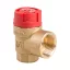 CONCEPT SM110 biztonsági szelep, fűtésre, 2.5bar, 1/2”Bx3/4”B